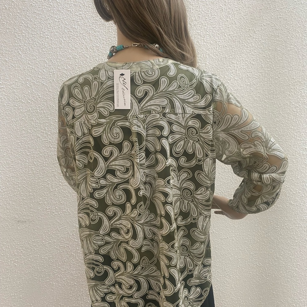 MY COLLECTION BLOUSE Size XL - Picture 5 of 7